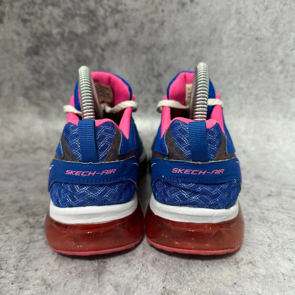 Skechers Skech-Air Supreme Sneakers Women 8.5 Blue Pink Walking Shoes